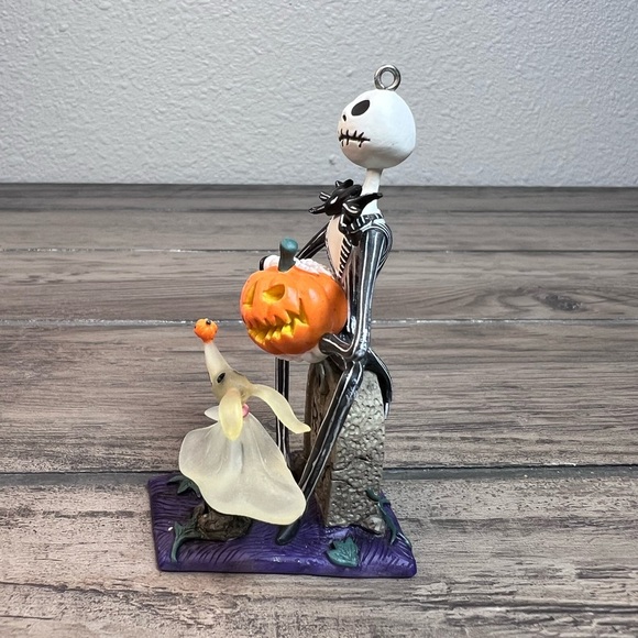 Hallmark NIB 2008 Halloween Ornament Jack Skellington Nightmare Before Christmas - Picture 3 of 9